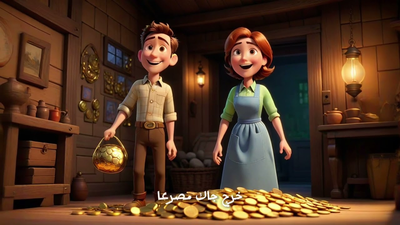 جاك👦 ونبتة الفاصولياء السحرية🫘