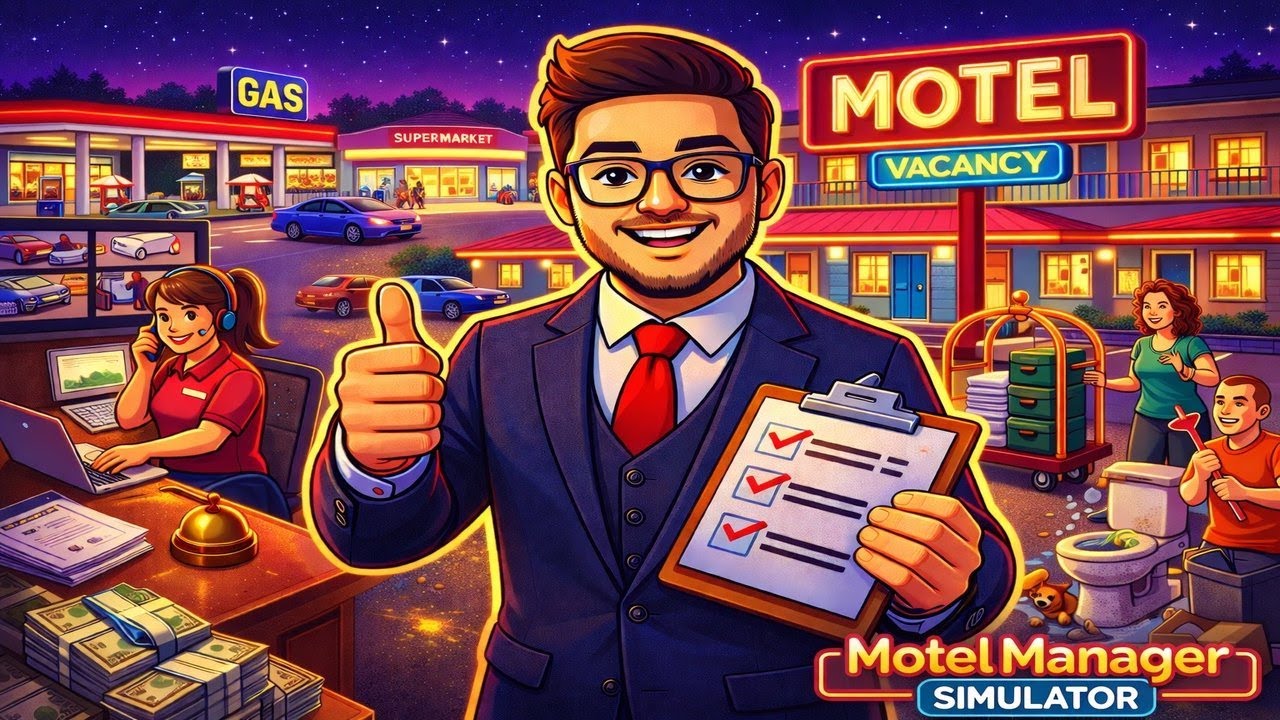 Can I Save The WORST Motel In The World? MOTEL MANAGER SIMULATOR! LIVE