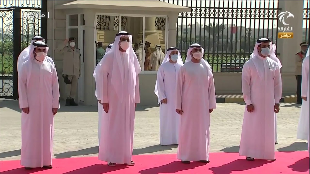 ولي العهد يشهد احتفالية يوم العلم في المجلس التنفيذي لإمارة الشارقة