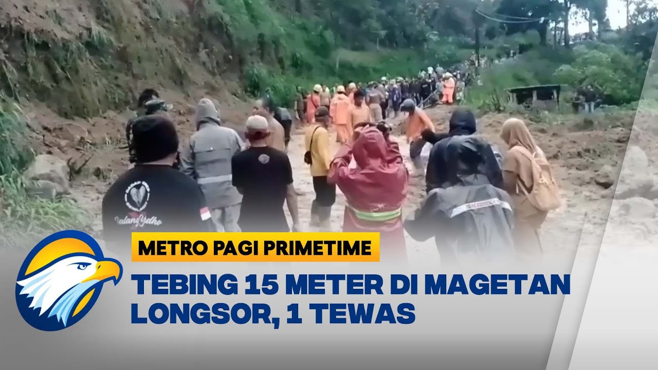 Tragedi Longsor di Jalur Magetan-Wonogiri - [Metro Pagi Primetime]