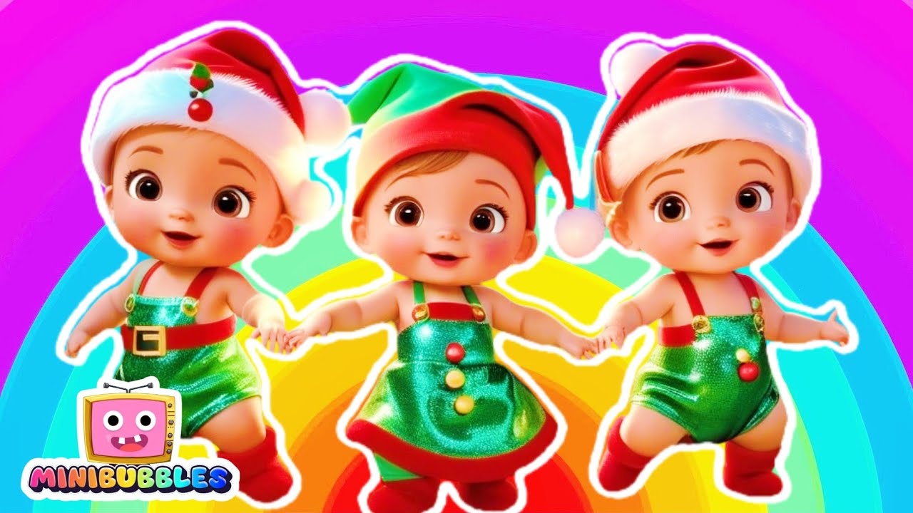 Kaboochi Dance Song Christmas Version - Kids Songs and Nursery Rhymes - MiniBubbles