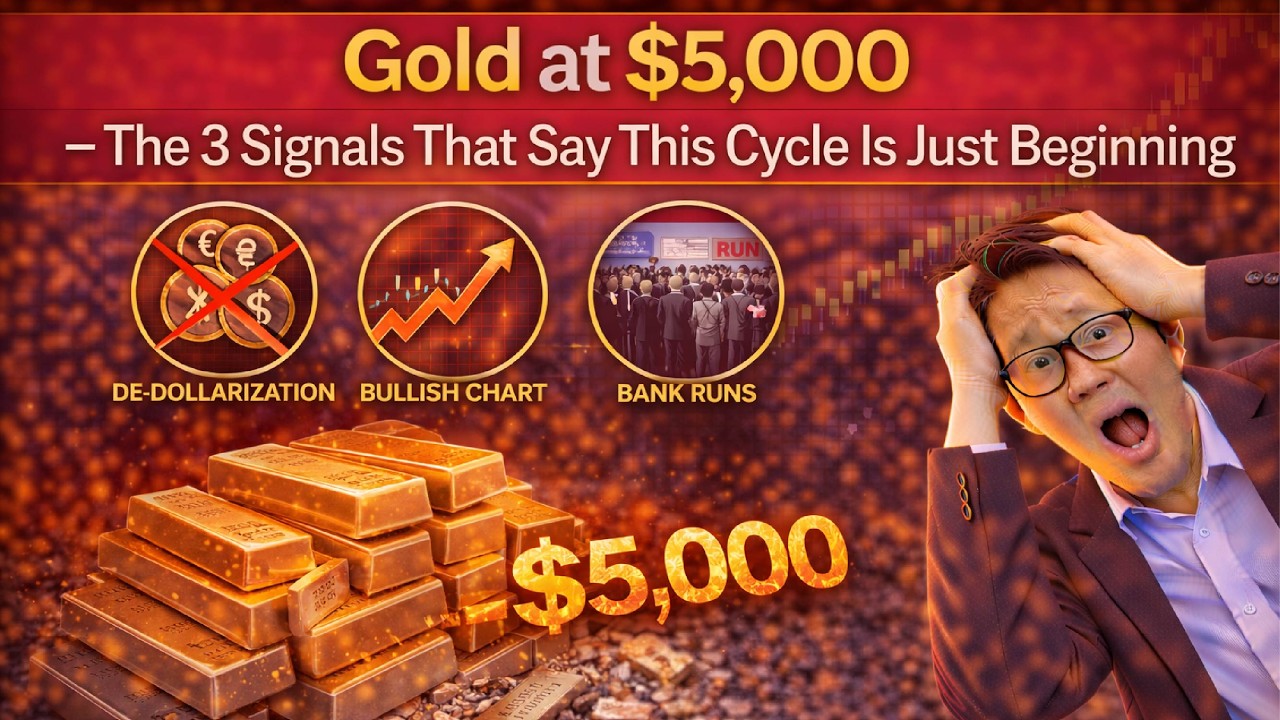 Gold at $5,000 — The 3 Signals That Say This Cycle Is Just Beginning