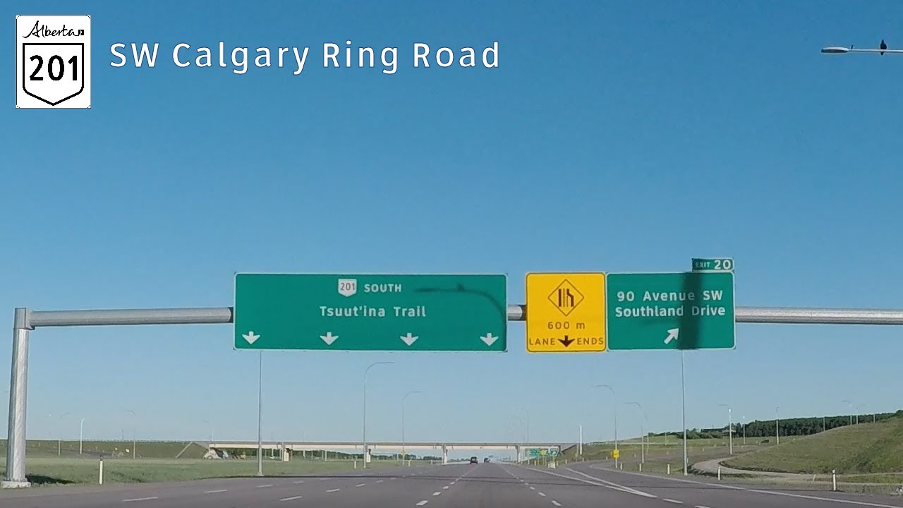 AB 201 - SW Calgary Ring Road Southbound