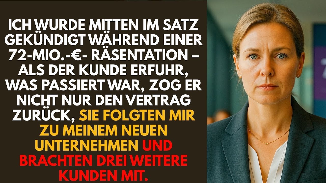 GEKÜNDIGT WÄHREND MEINER 72-MIO.-€-PRÄSENTATION – DER KUNDE ZOG DEN GESAMTEN VERTRAG ZURÜCK