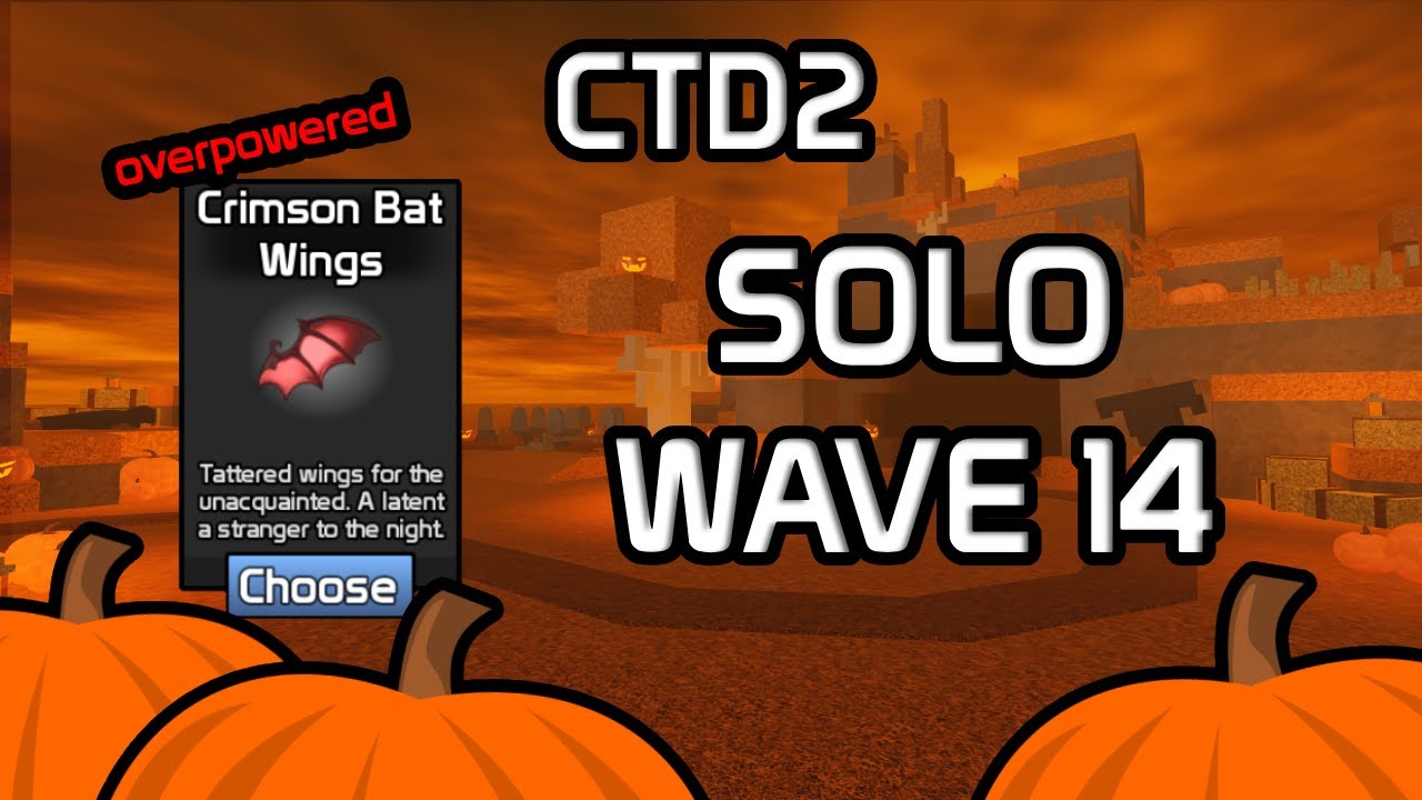 Pumpkin Fields SOLO WAVE 14 | Critical Tower Defense 2