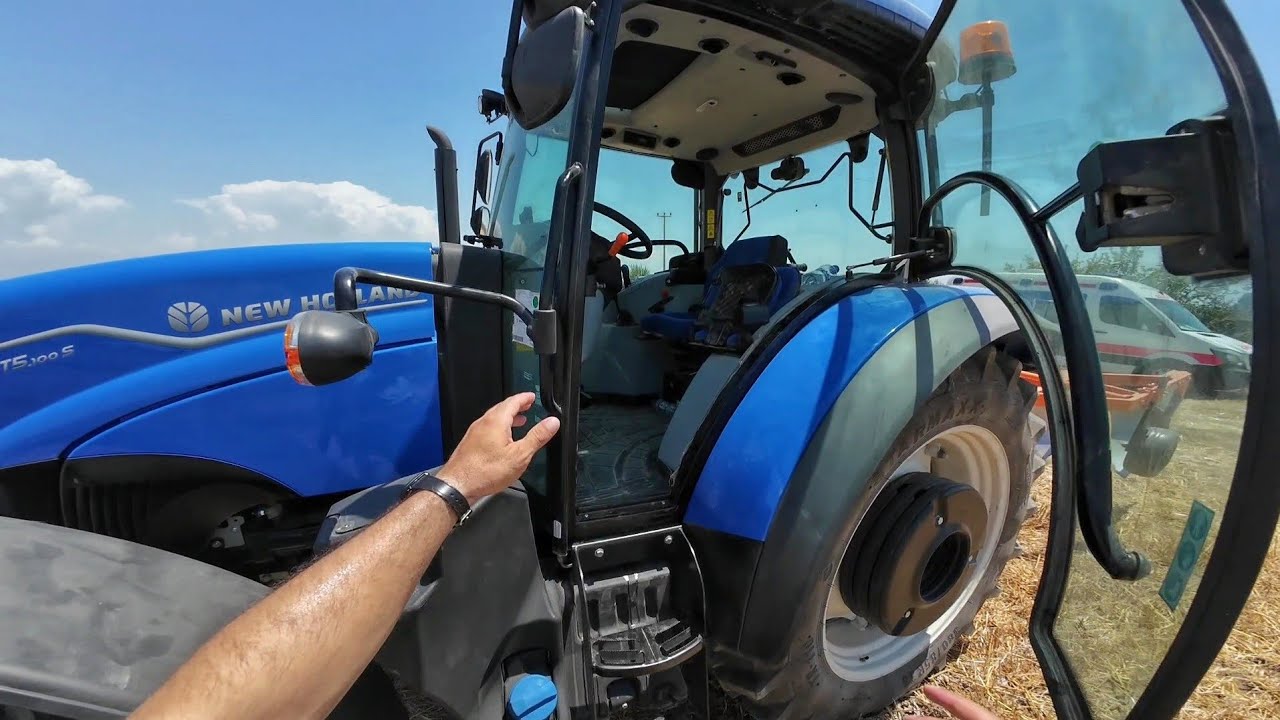 Ekonomik Sınıfa Üretilmiş - Kuvvetli Motor ( New Holland T5.100 S )