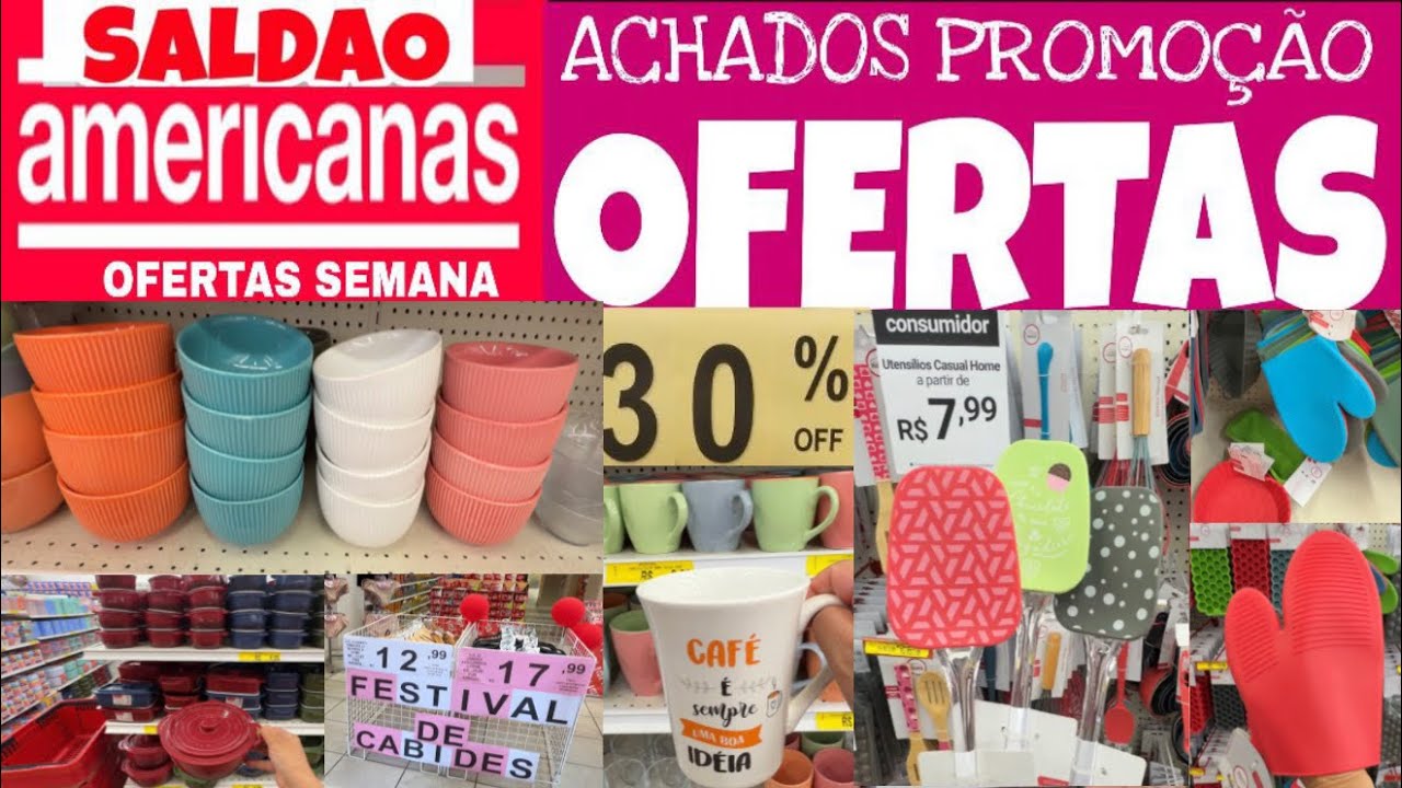 LOJAS AMERICANAS - ACHADOS EM OFERTAS PRO LAR - PROMOÇÃO utilidades E DESCONTOS AMERICANAS