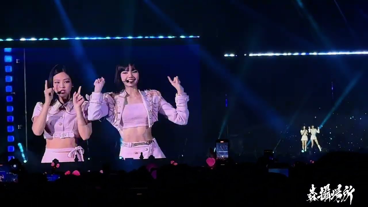 2023年3月19日 BlackPink in Kaohsiung day2,高雄 Jennie solo mute version消音版 全紀錄版本 ，高畫質 4K 2160p 歡迎分享 請註明出處