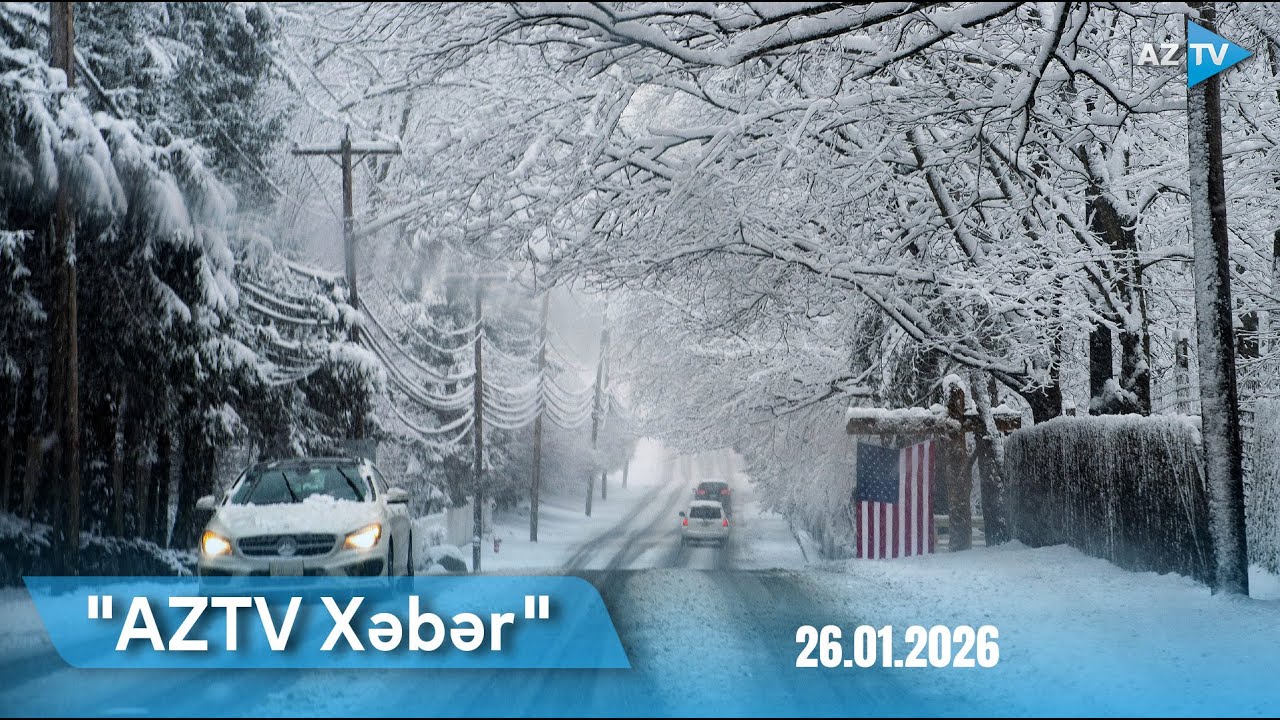 AZTV XƏBƏR (08:00) | 26.01.2026