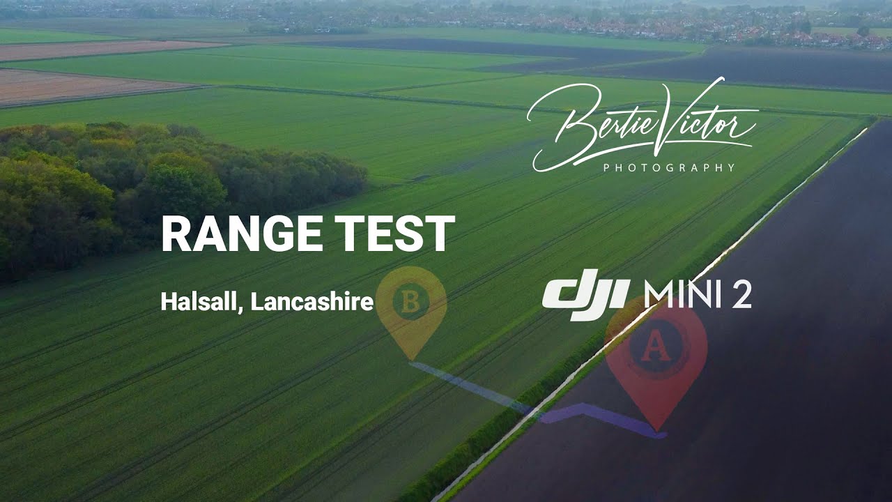 DJI Mini 2 Range Test over UK Farmland in 4K