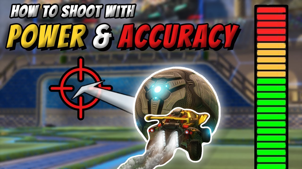 Как стрелять мощно и точно в Rocket League