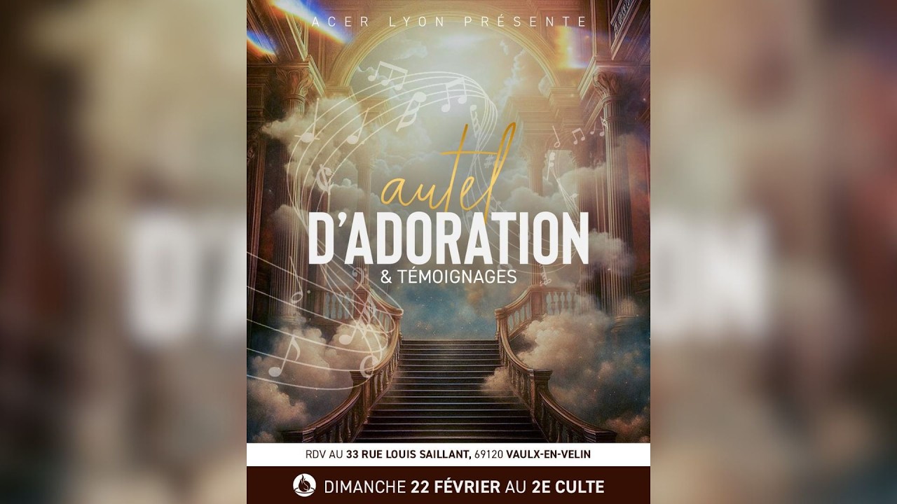 Autel d'adoration - ACER LYON