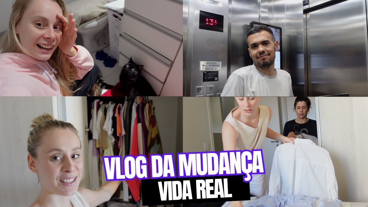 VLOG&Atilde;O NOSSA MUDAN&Ccedil;A PARA CASA NOVA