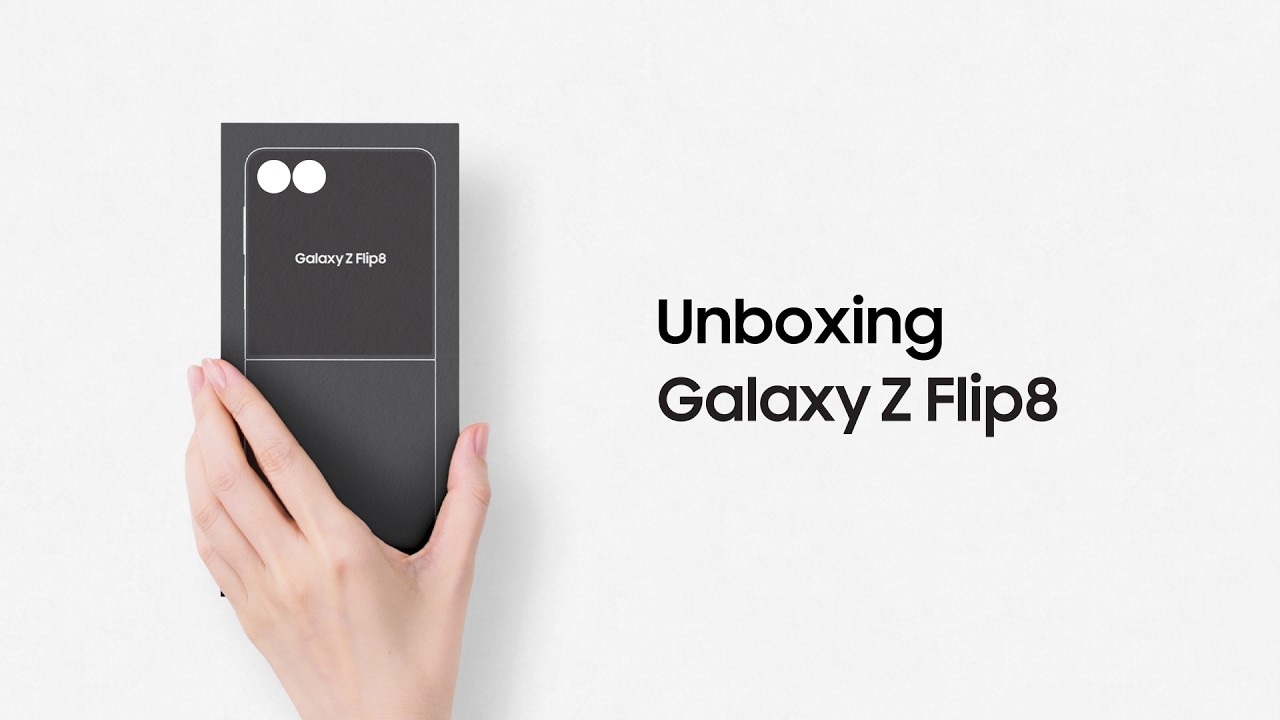 Unboxing Galaxy Z Flip8 | Samsung
