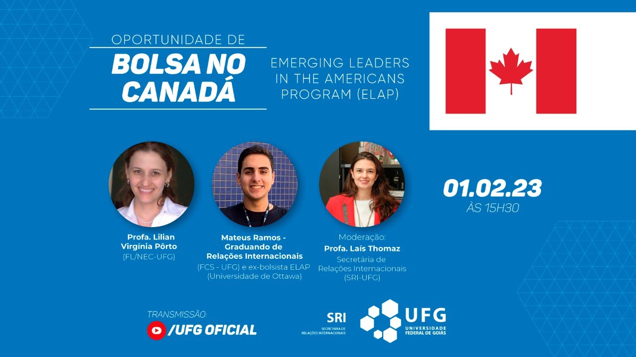 Oportunidade de Bolsa no Canadá - Emerging Leaders in the Americas Program (ELAP)