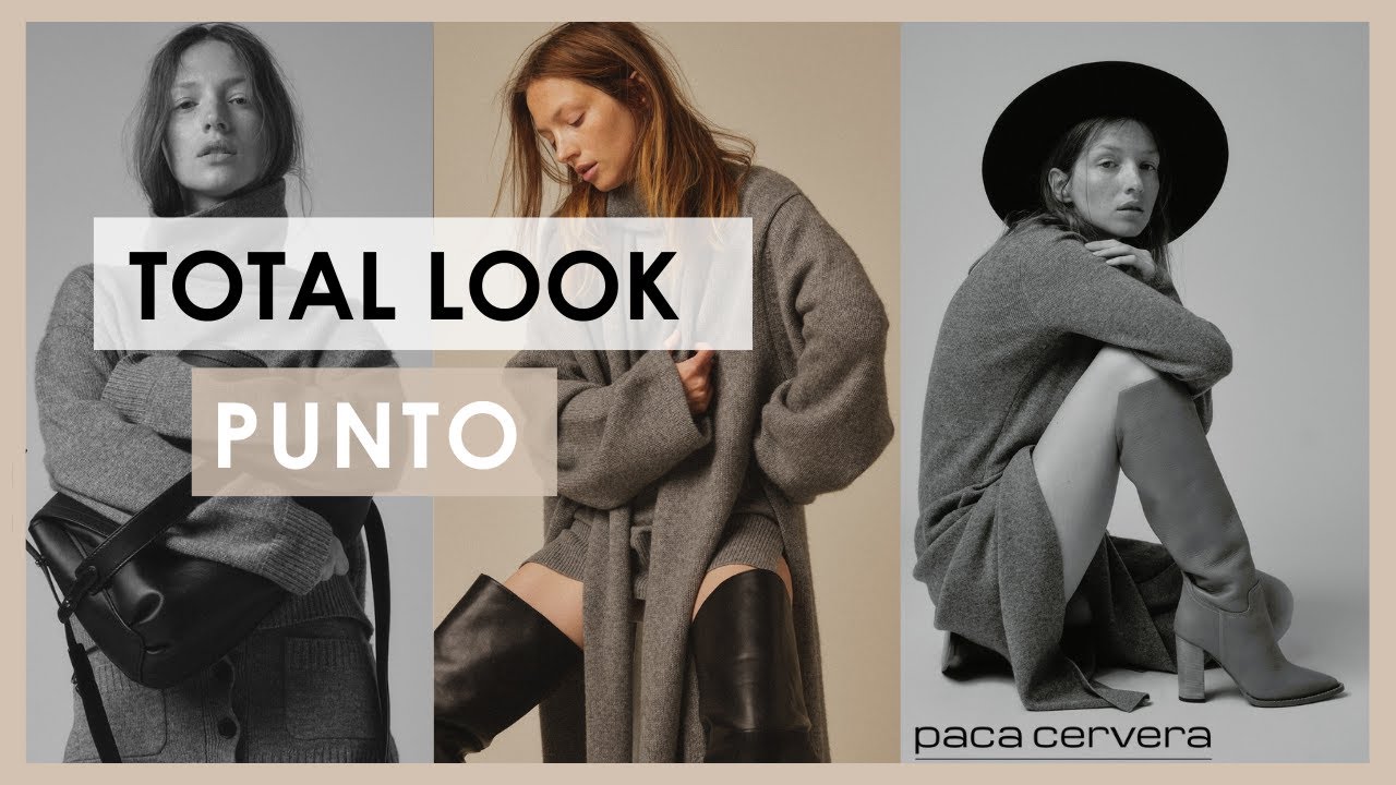 TOTAL LOOK de PUNTO | CÓMODO para el día a día | Paca Cervera