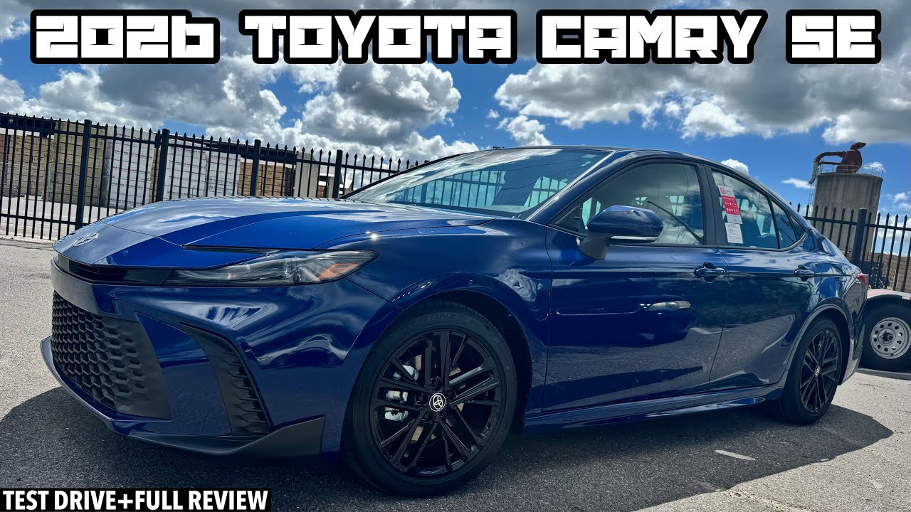 2026 Toyota Camry SE: TEST DRIVE+FULL REVIEW