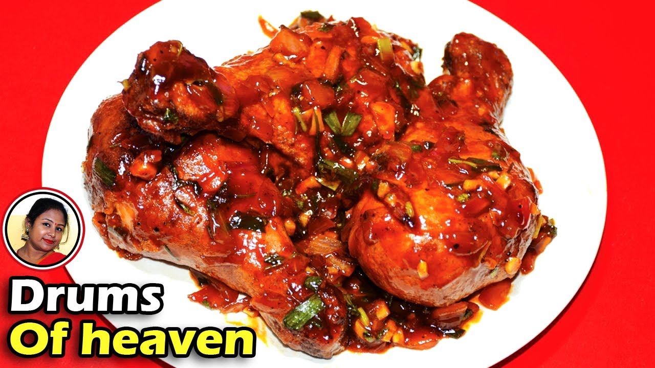 Drums Of Heaven Recipe In Bengali | Chicken Recipe With Chicken Drumsticks | Snacks Shampa's Kitchen
