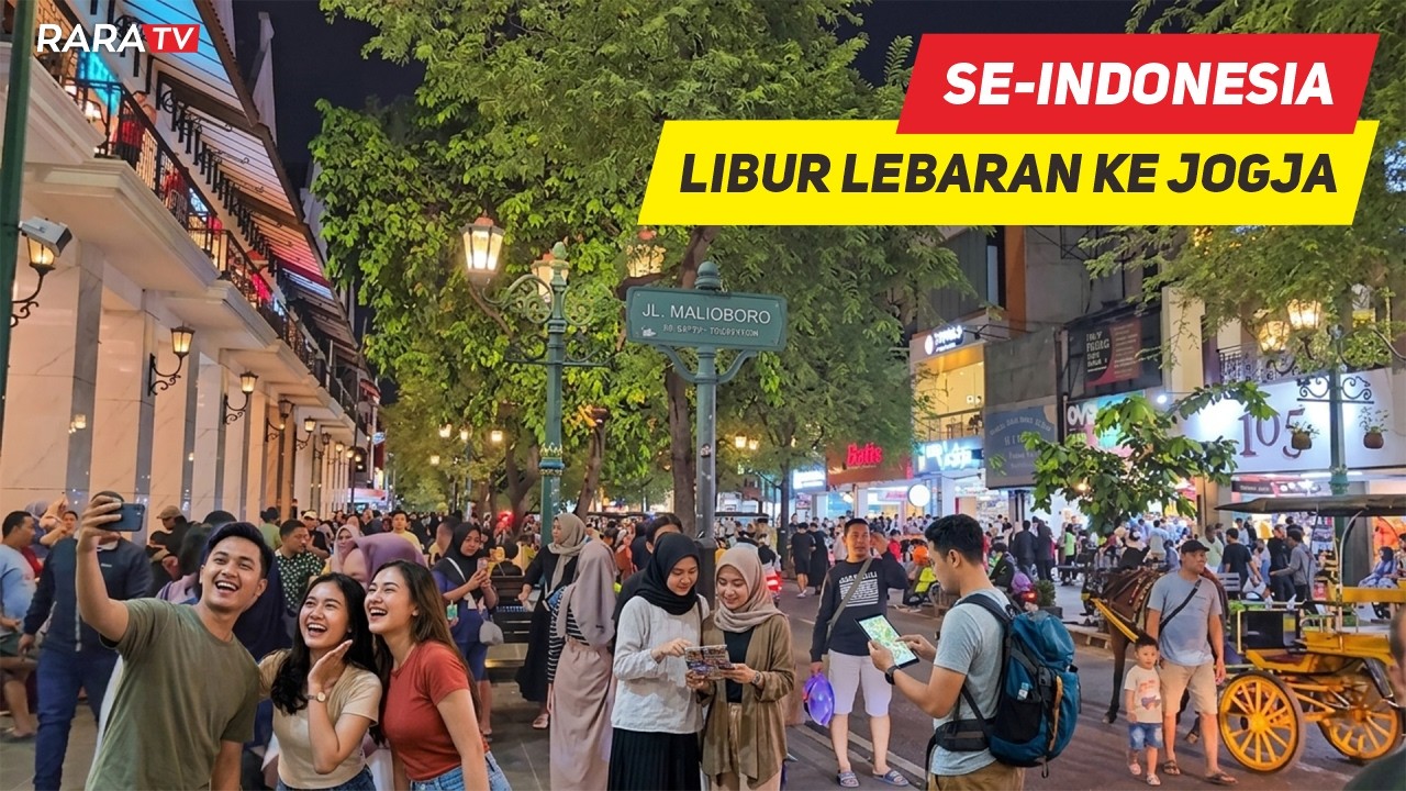 8 JUTA WISATAWAN PADATI JOGJA‼️Momen Libur Panjang Idul Fitri 2026