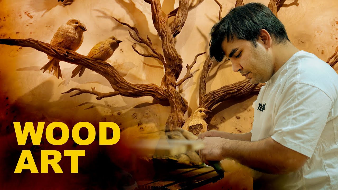 Persian Wood Inlay & Carving Art