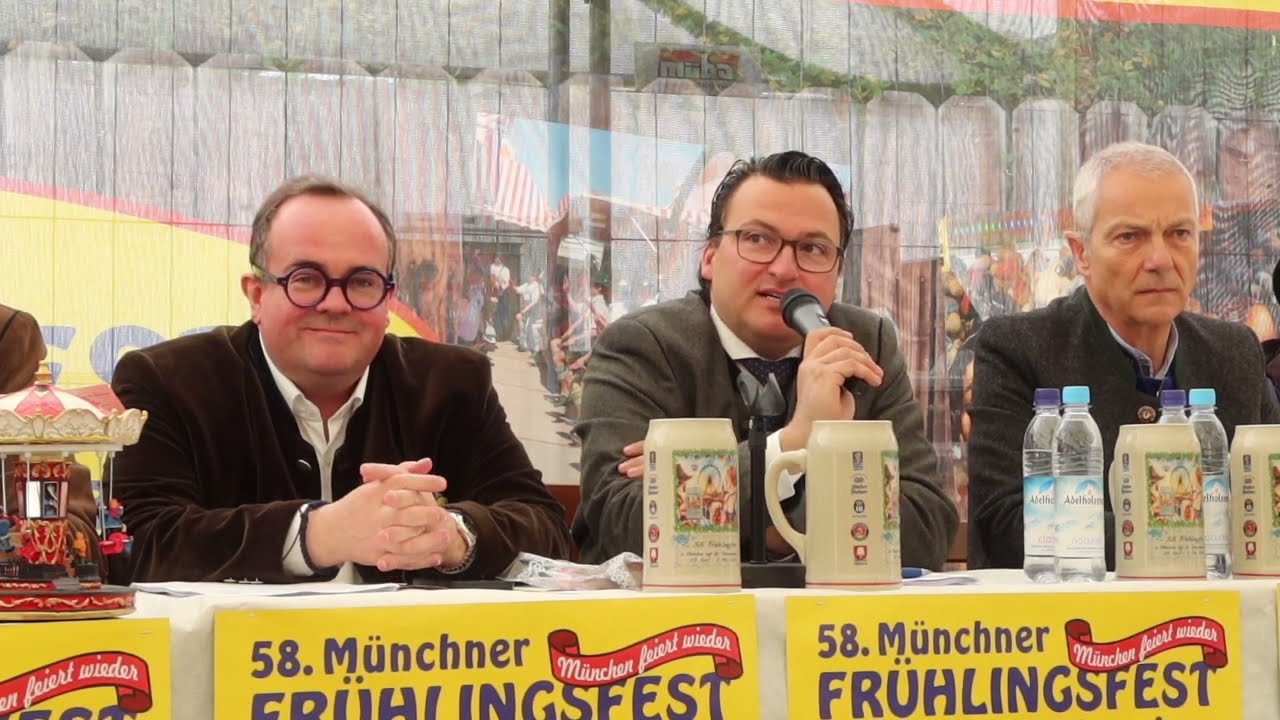 Fahrgeschäfte Münchner Frühlingsfest 2024 - vorgestellt 2 Tage vor dem Auftakt vom VMS am 17.04.2024