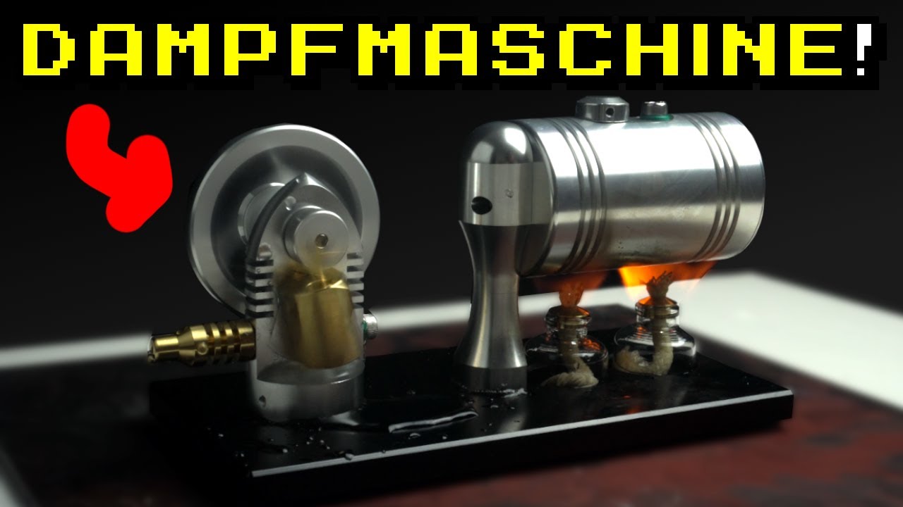 Wie funktioniert eine Dampfmaschine?