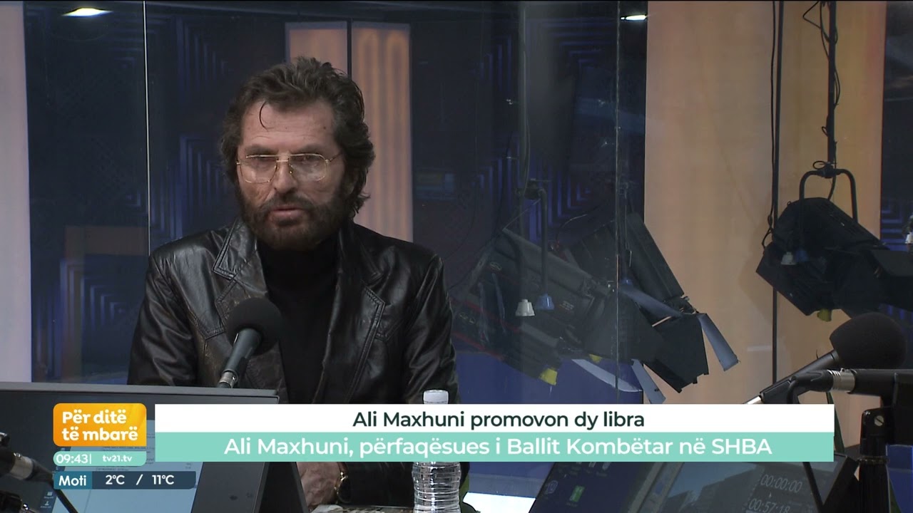 Ali Maxhuni promovon dy libra - Ali Maxhuni, përfaqësues i Ballit Kombëtar në SHBA  26.02.2025