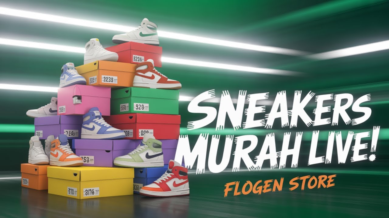 Koleksi Sneaker Asli Terbaru dengan Garansi Lengkap