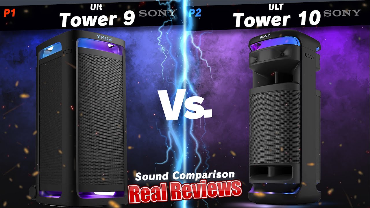 Sony ULT Tower 9 ULT1 LDAC VS Sony ULT Tower 10 ULT1 AAC Sound Comparison