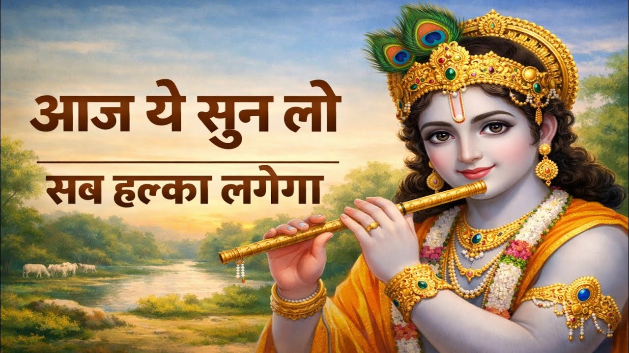 आज ये सुन लो | सब हल्का लगेगा | Shri Krishna Motivational Speech | Krishna Gyaan | Gyan Yatra 