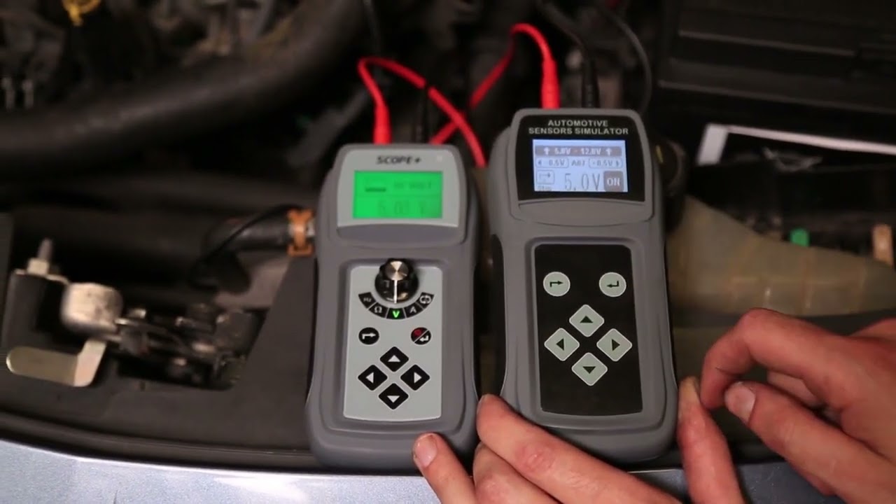 Checking sensors & wire harness with the Hubitools HU31035 Sensor Simulator