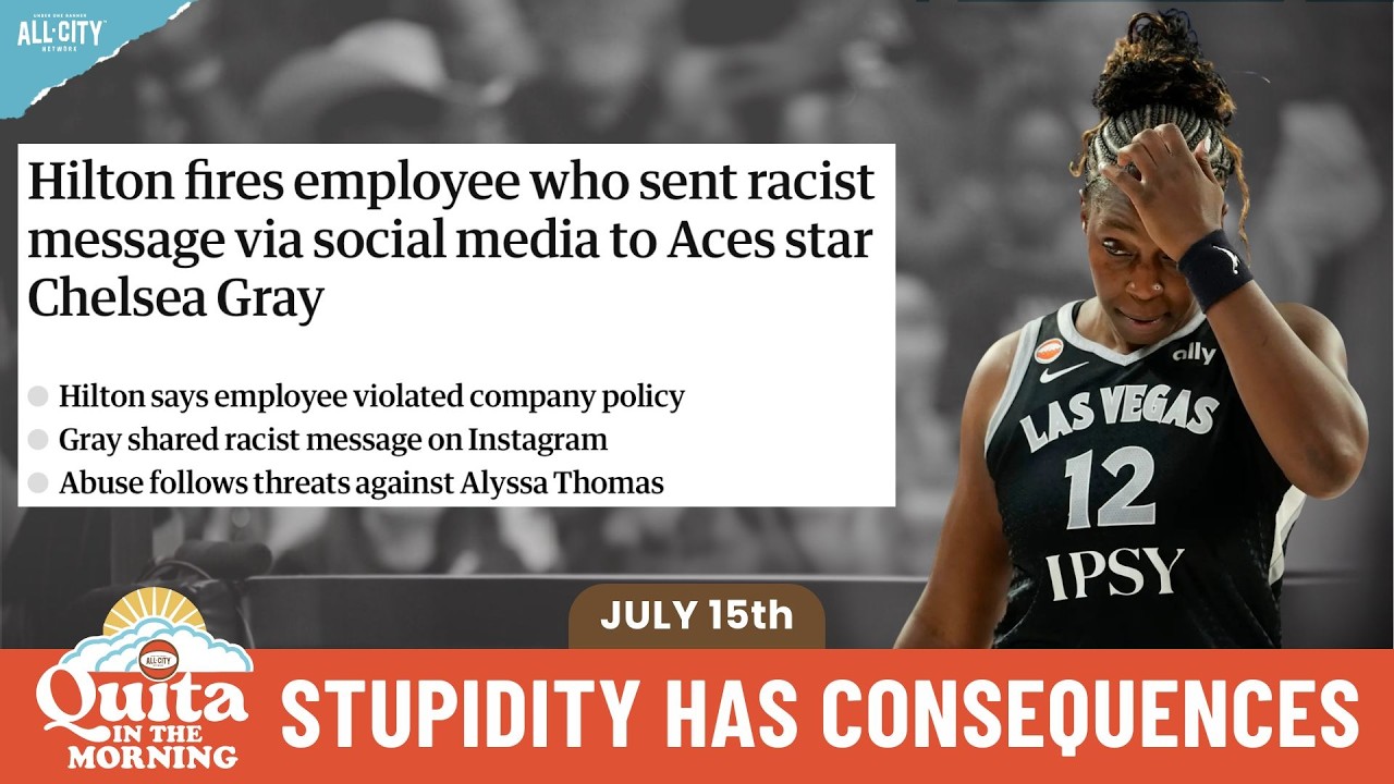 He Sent Chelsea Gray a Racist Message. Then He Lost His Job. | QITM