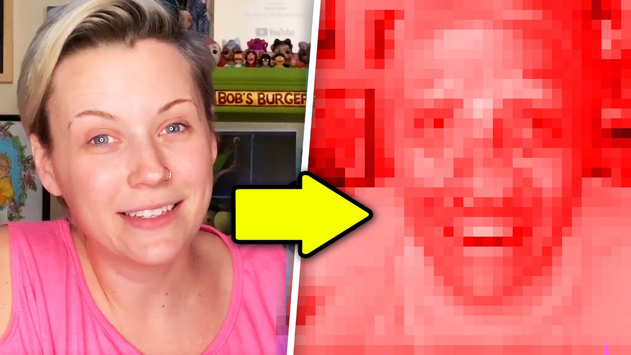I did my makeup only using RED LIGHT