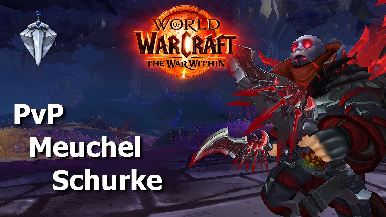 Let's Play WoW The War Within Gewertetes PvP Meuchel Schurke - Stellungsspiel