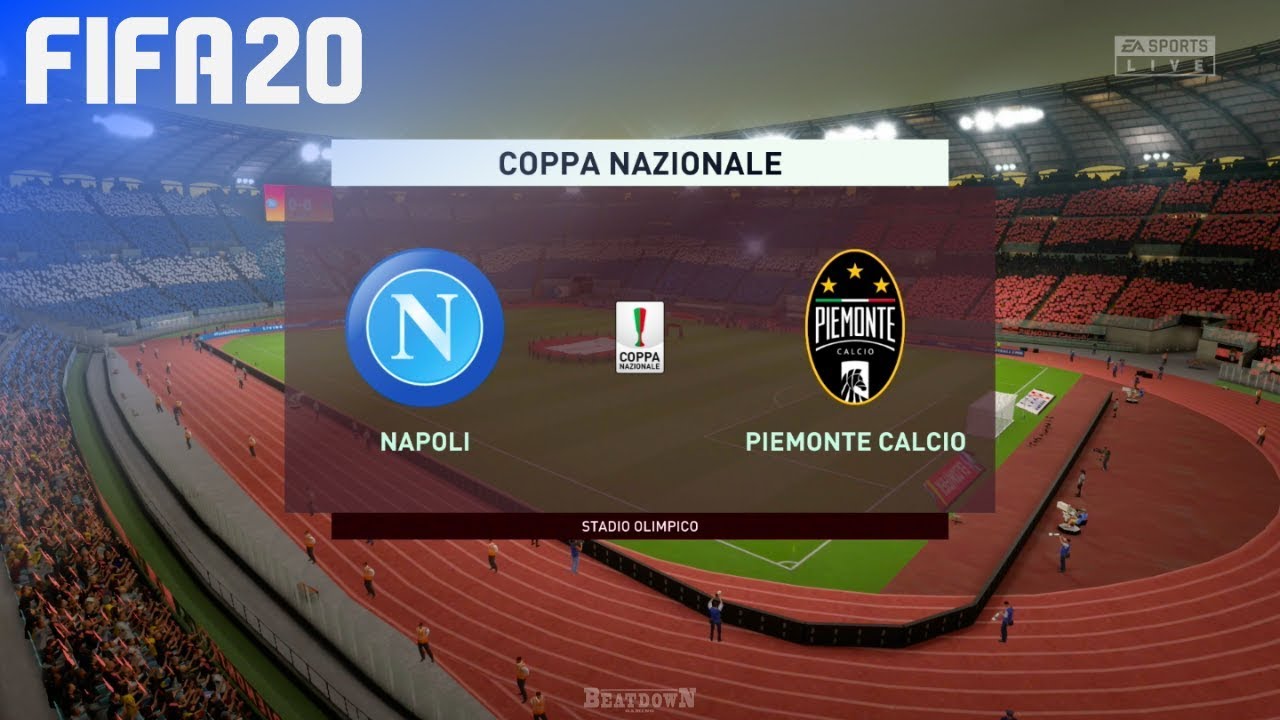 FIFA 20 - Napoli vs. Piemonte Calcio @ Stadio Olimpico (Coppa Italia Final)