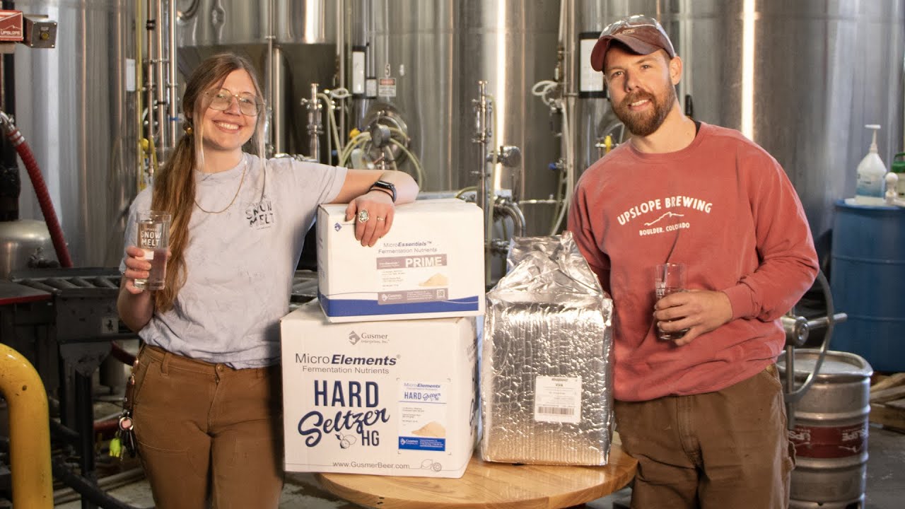 Hard Seltzer Production at Upslope Brewing using Gusmer Products