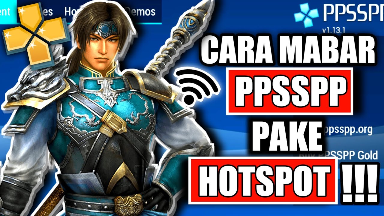 Cara Mabar/Multiplayer Game PPSSPP pake Hotspot - ALL IN ONE!!