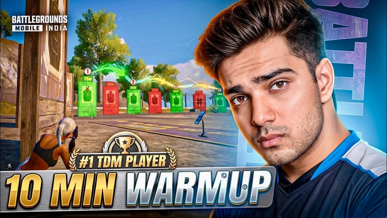 Best TDM Warmup Routine in BGMI (10 Minutes)