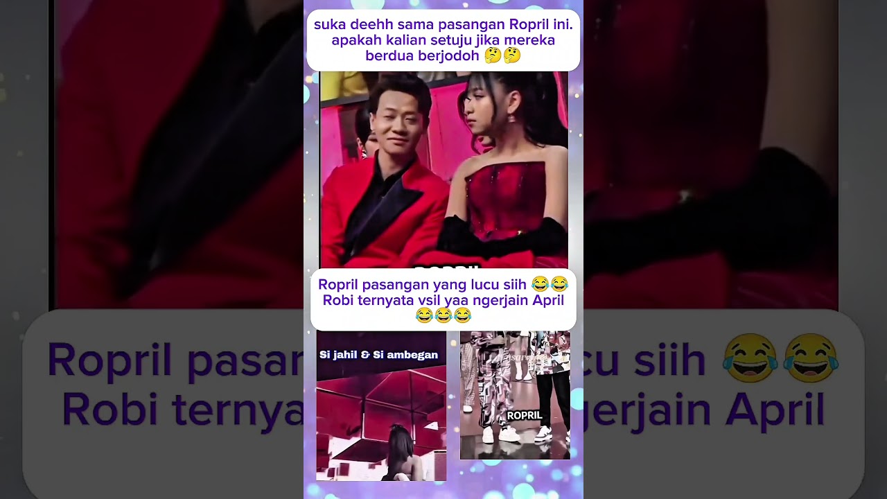 Robi yang vsil sama April tapi lucu sihh #indosiar #dangdut #aprilda7 #robida7 #viral #fypシ゚viral