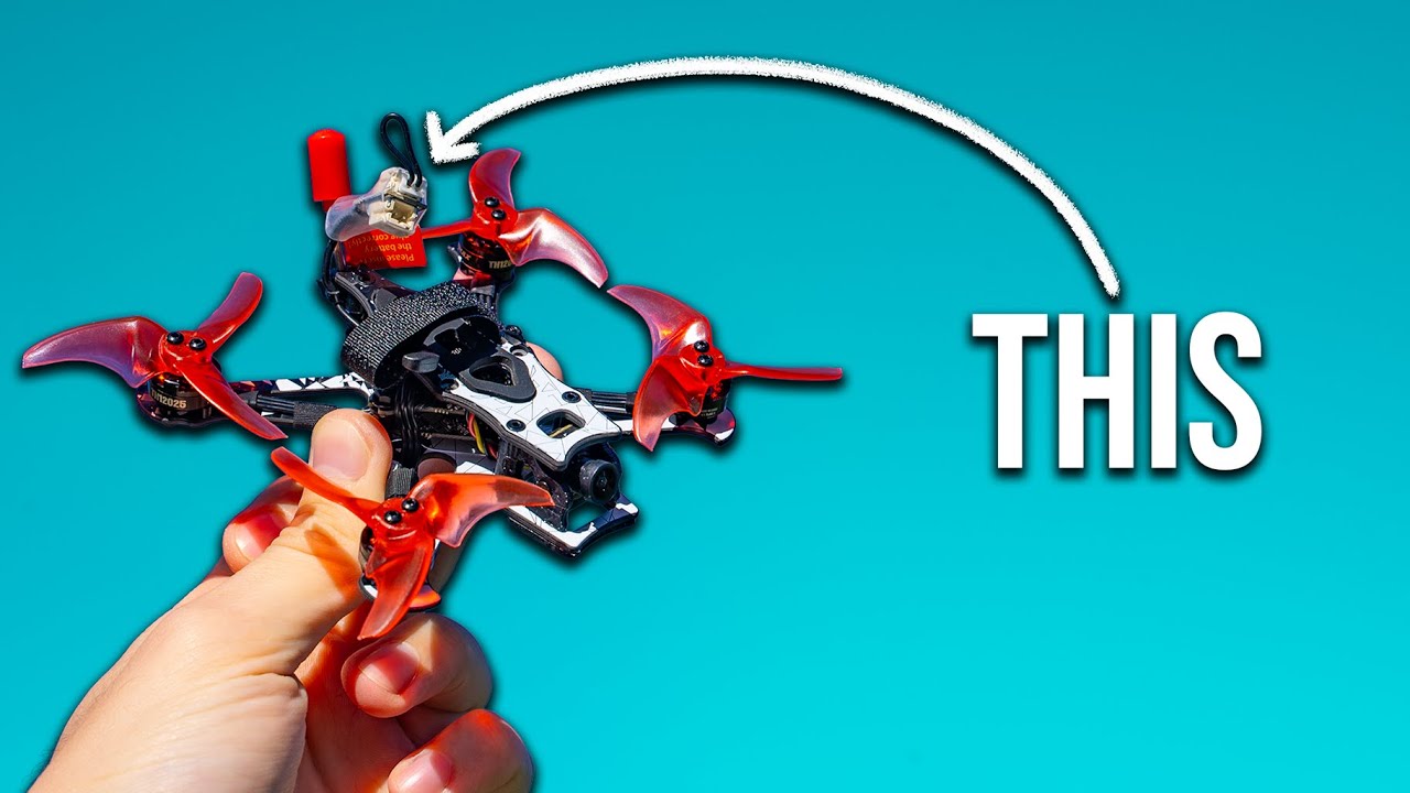 У этого FPV-дрона есть хитрый трюк! Emax TinyHawk III Plus HD Freestyle