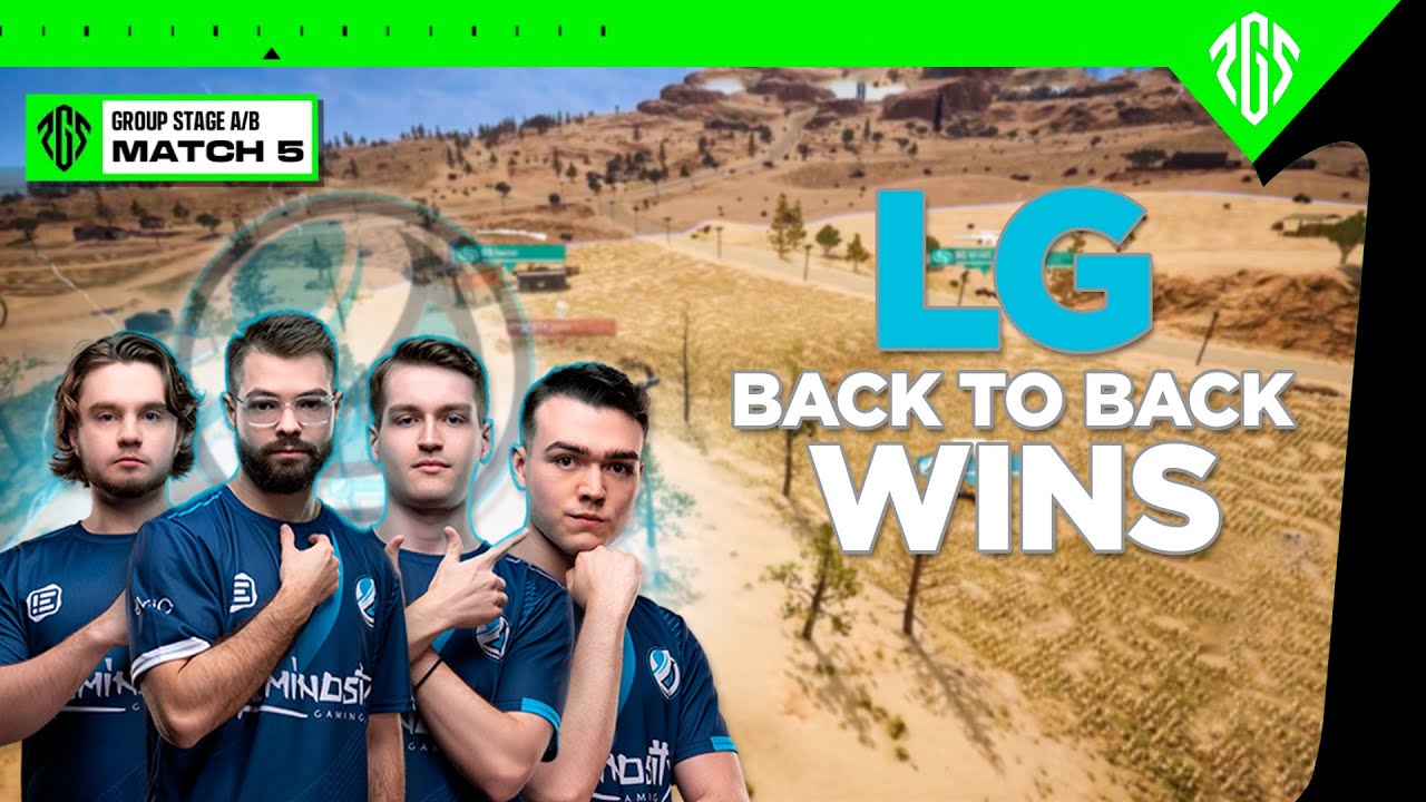 PUBG PGS1 • Group Stage A vs B - LG 9 KILLS