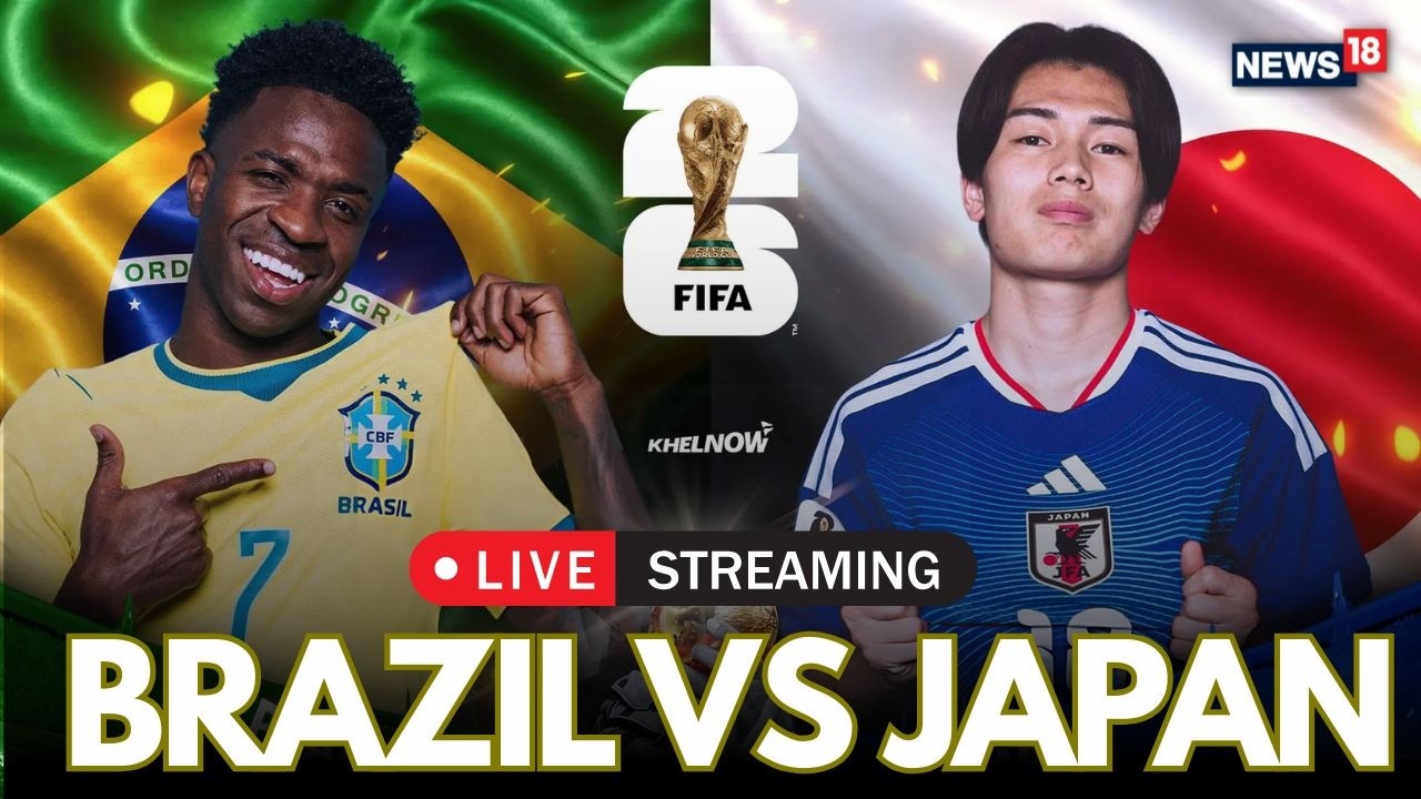 Brazil vs Japan Match Live Updates | FIFA World Cup 2026 Live | Neymar Jr | Vini Jr | N18G