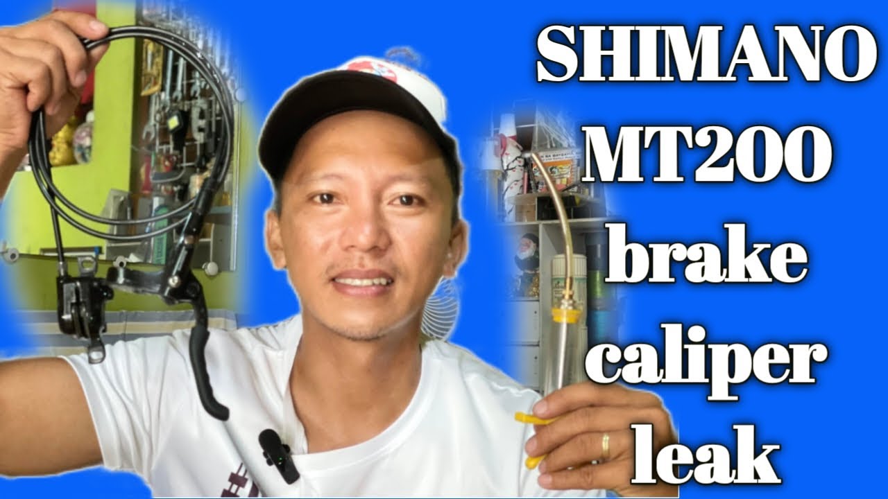 PAANO MAG REPAIR NG SHIMANO BRAKE CALIPER NA TUMATAGAS | CALIPER LEAK  FIX | BLEEDING TECHNIC