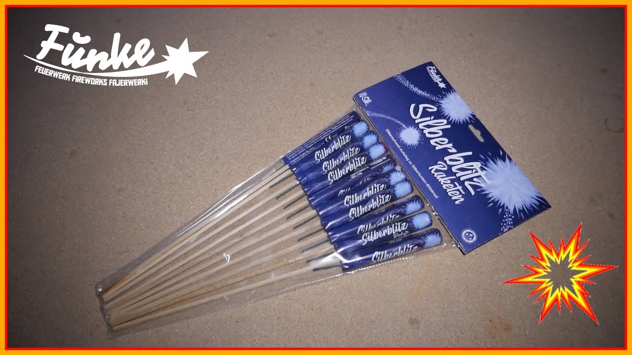 Funke Silberblitz Raketen 💥 | GreatFireworks