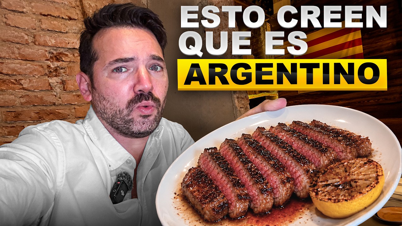 AS&Iacute; es la COMIDA ARGENTINA de LUJO en BARCELONA