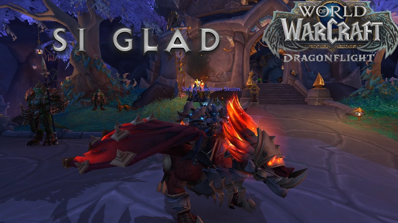 Ret is a better DK than DK... S1 Gladiator Mount Journey WoW Dragonflight World of Warcraft DF 10.1