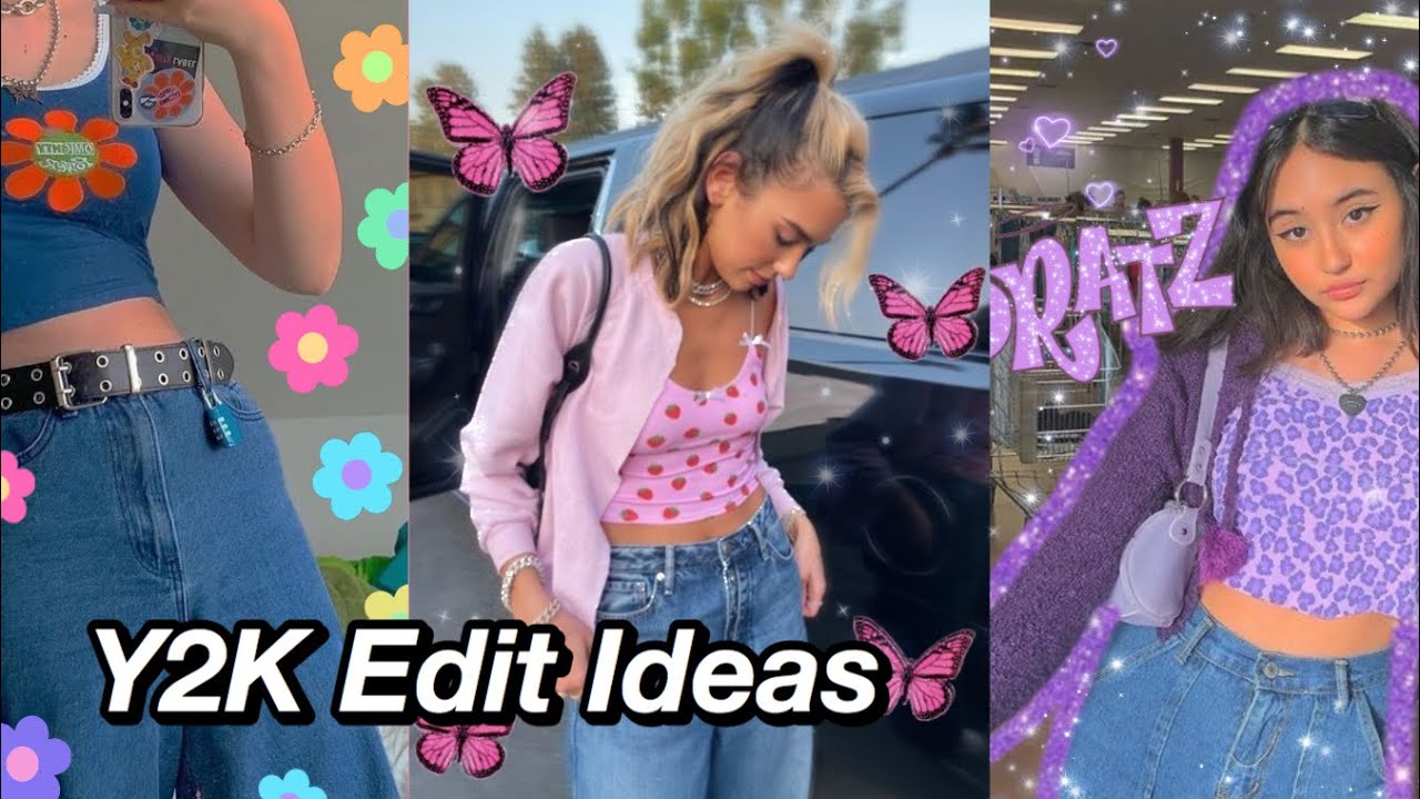 6 Ways to Make Indie Kid/Y2K Edits | Glitter, Bratz, Butterflies, & More!