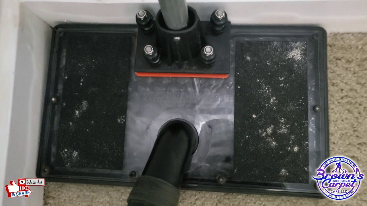 Carpet cleaning vlog Episode 49: Flood Water Extraction ONLY| Water Claw tool