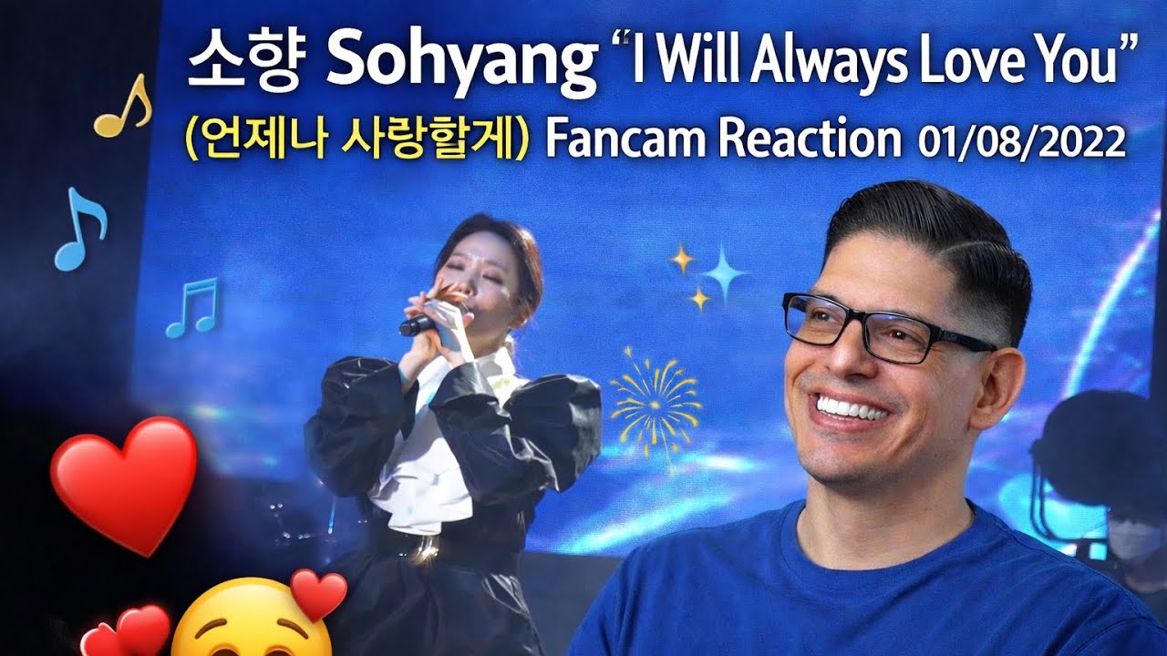 소향 Sohyang “I Will Always Love You” (언제나 사랑할게) Fancam Reaction 01/08/2022 #sohyang #소향 #김소향 