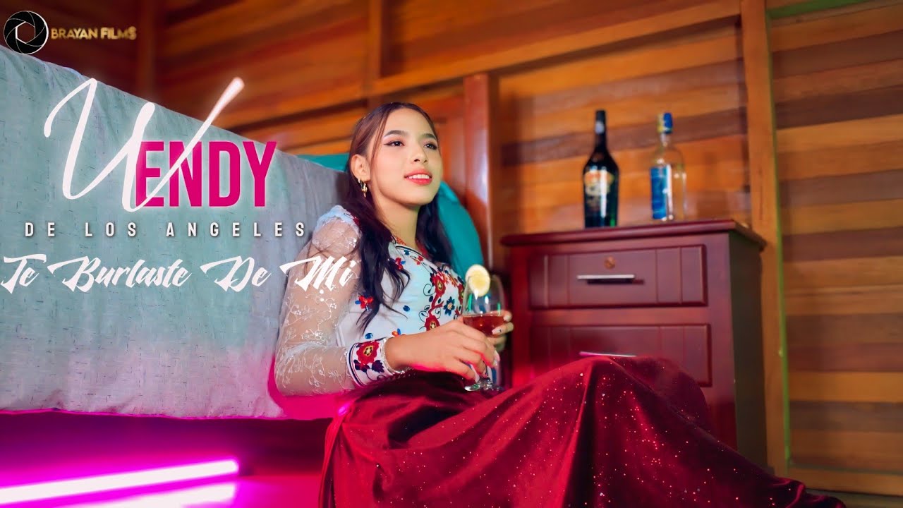 TE BURLASTE DE MI // WENDY DE LOS ANGELES// VIDEO OFICIAL//2025/4k